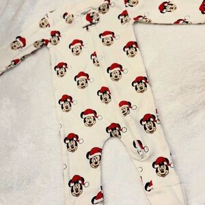 Disney Mickey Mouse Holiday Pajamas - Red and White